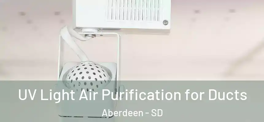  UV Light Air Purification for Ducts Aberdeen - SD